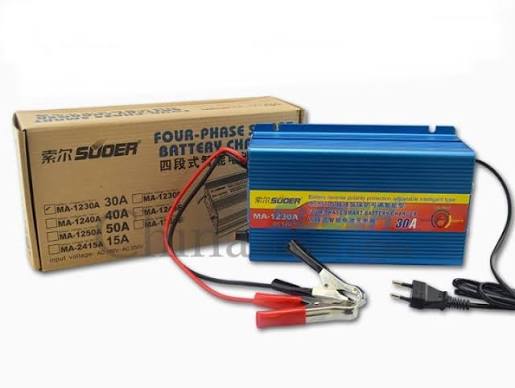 souer battery charger 12volt 30amp