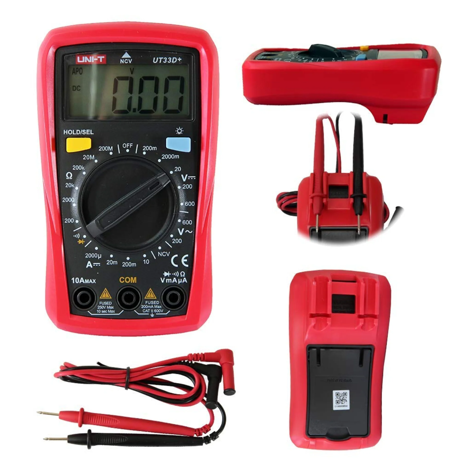UNI-T palm size Multimeter UT33D+