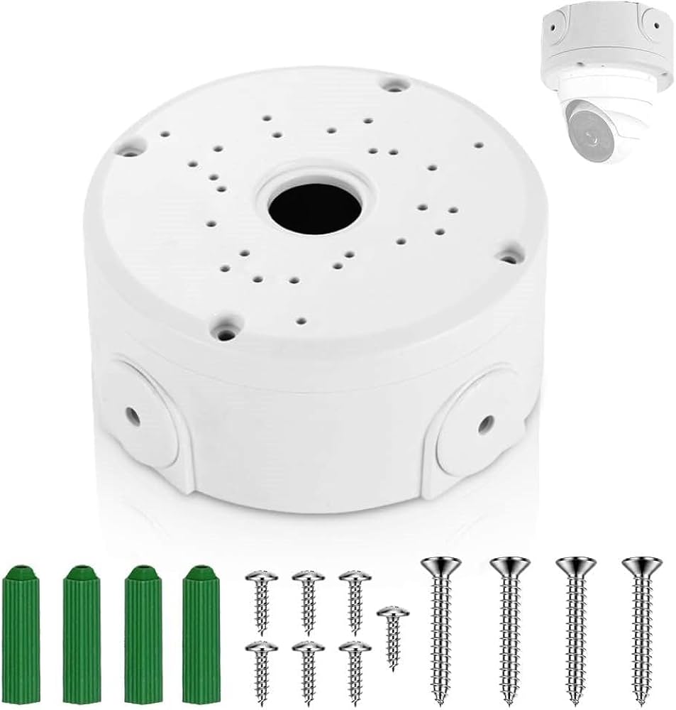Round PVC junction Box for CCTV