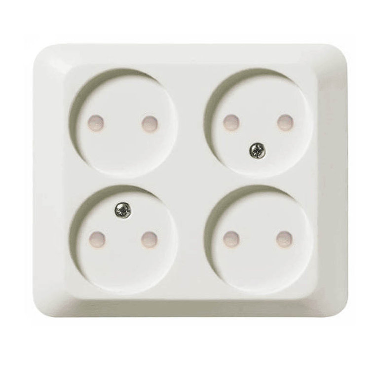 Power Strip square 4 Modules