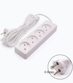 Power Strip 4Modules + 3Meters cable
