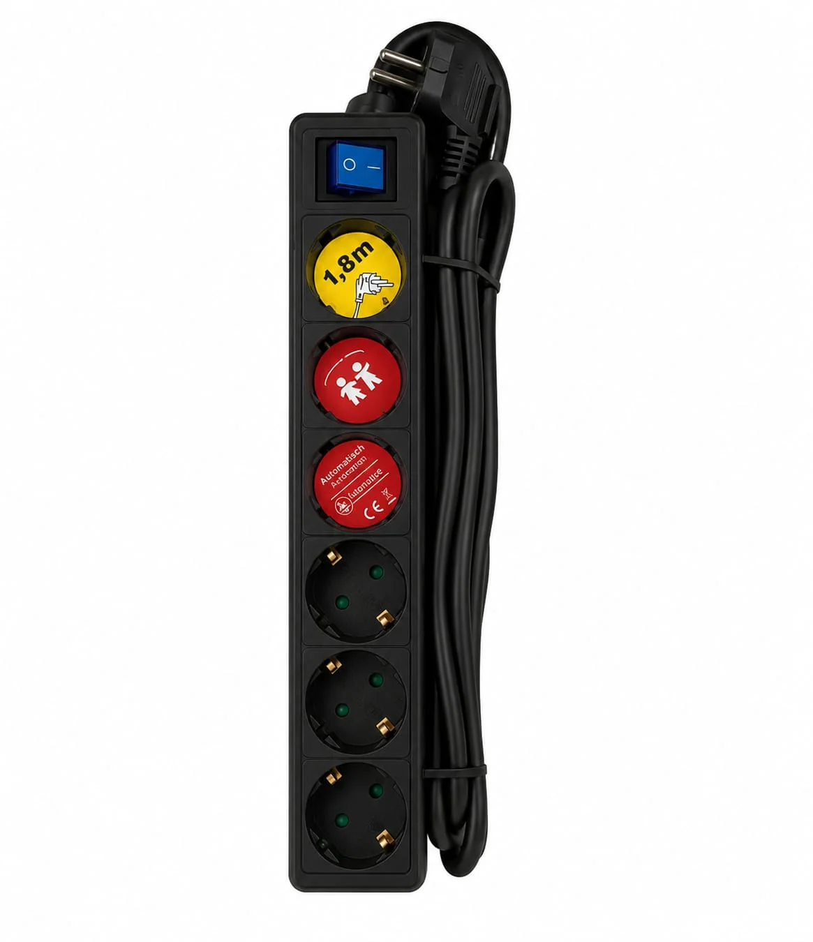 INVO power strip 6-outlet
