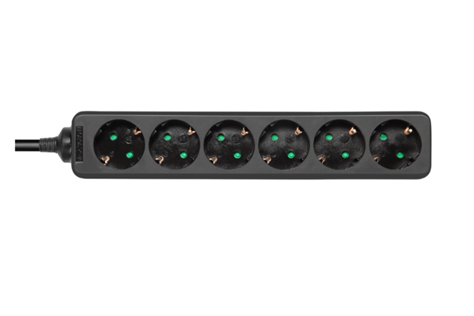 INVO power strip 6-outlet