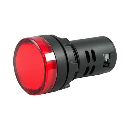 Led indicator lamp red 22mm