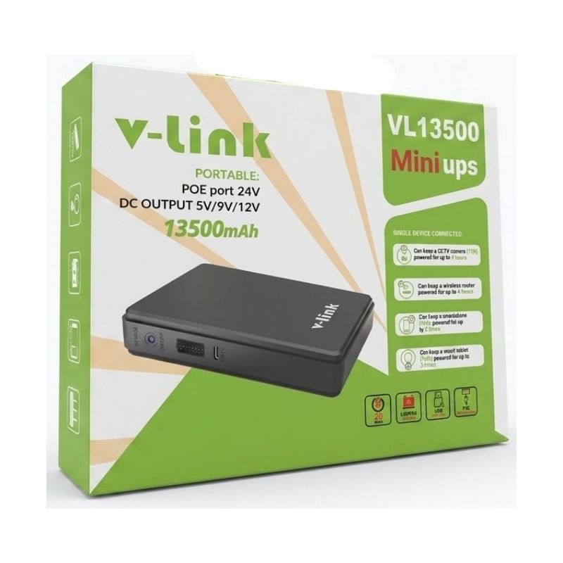 v-Link ups router 13500mah